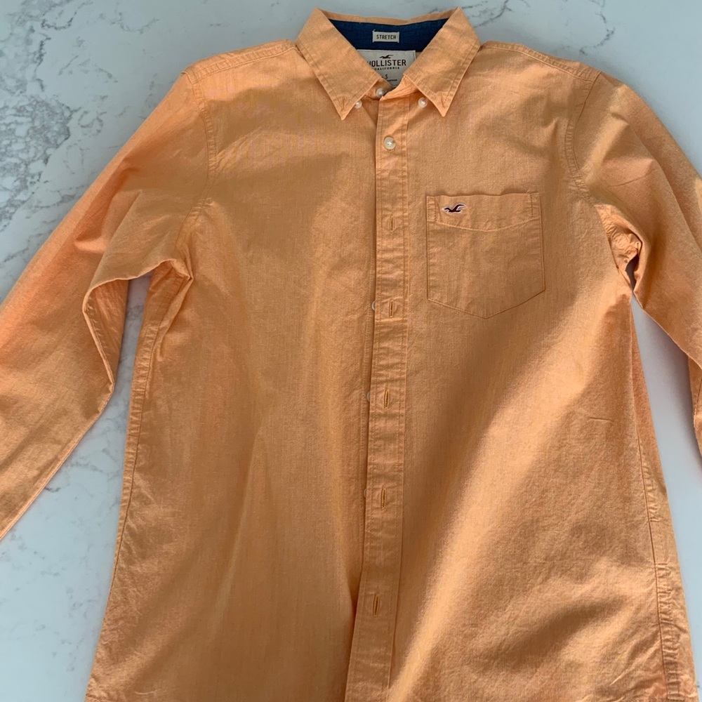 Hollister collared button down dress shirt